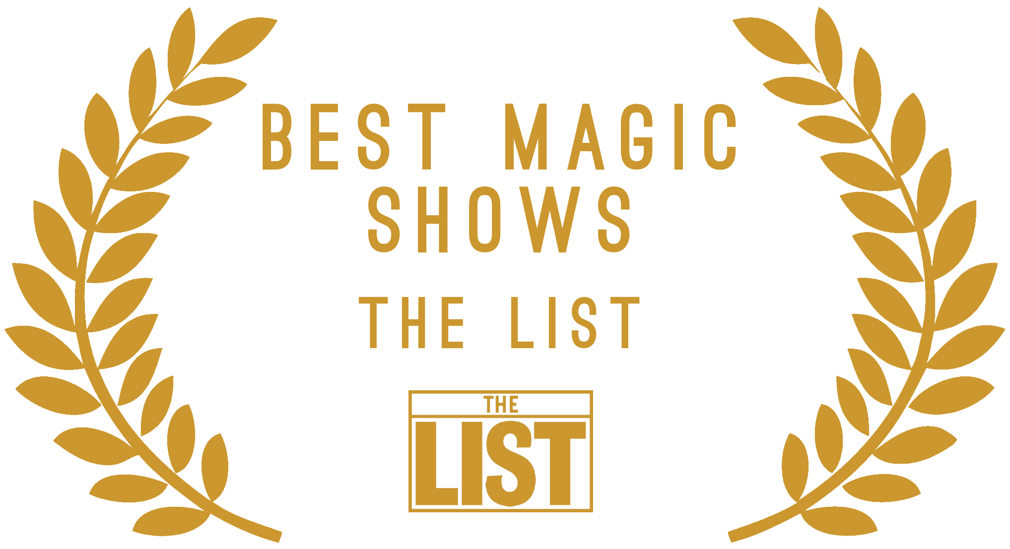 The best magic show the list award for manchester magician Aaron Calvert