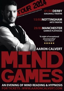 Mind Games mind reader show poster 2014