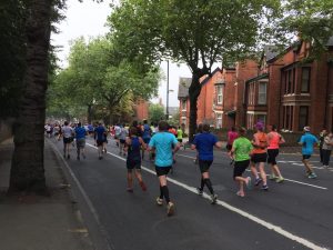freshers week with marathon runners