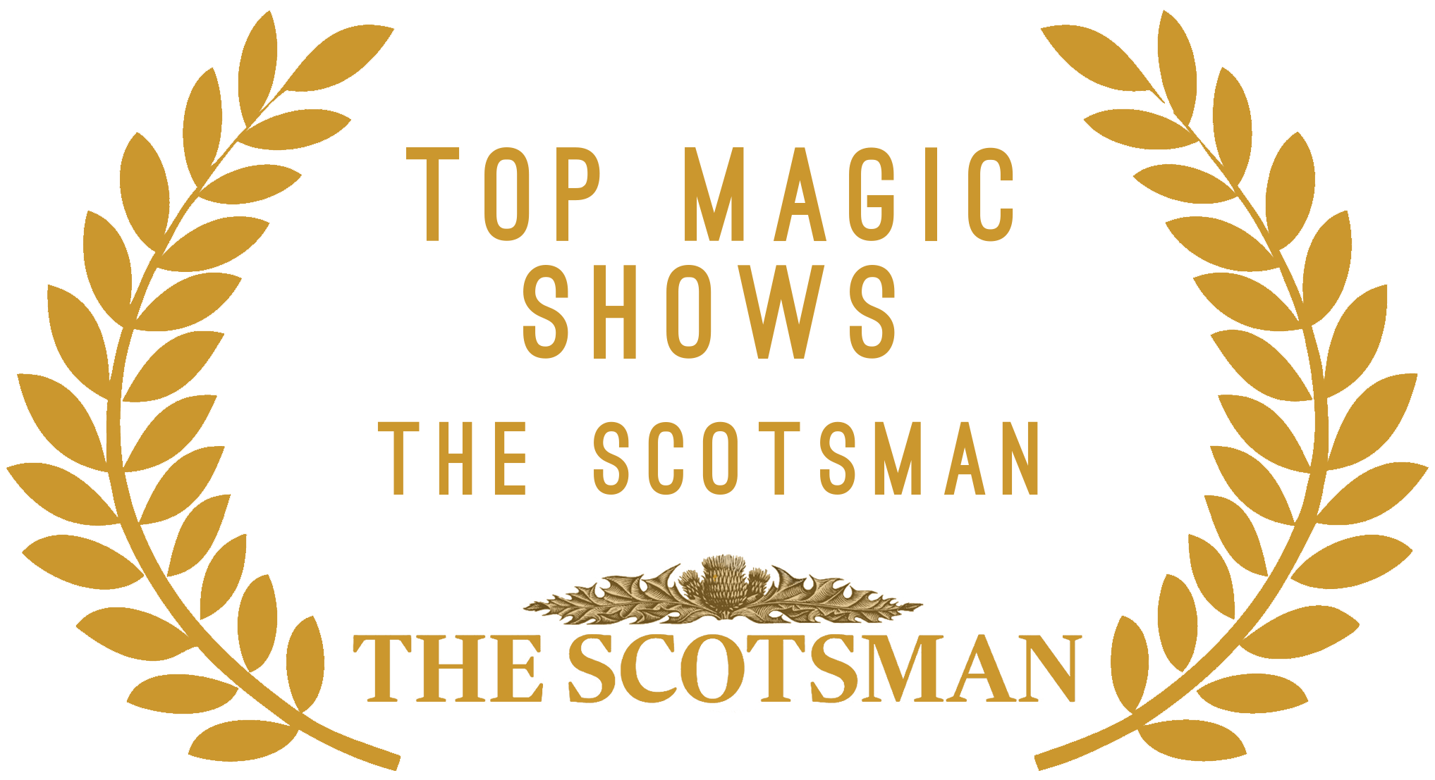 The scotsman top magic show award for Manchester magician Aaron Calvert