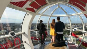 couple over looking london in e4 programme